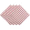 Pink & White Gingham