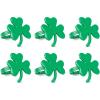 imageDII Decorative Unique Novelty Napkin Ring Set Gold Pineapple 6 CountSt Patricks Shamrock
