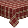 imageDII Holiday Collection Christmas Plaid Tabletop Napkin Set Campfire52 x 52 Square