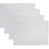 Metallic White/Silver Reversible