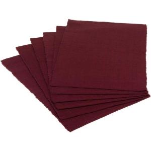 imageDII Basic Everyday Ribbed Tabletop 100 Cotton Placemat Set 13x19 White 6 PieceBlackberry