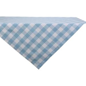 imageDII Buffalo Check Collection Classic Farmhouse Tablecloth Tablecloth 60x84 Gray ampamp WhiteLight Blue  White