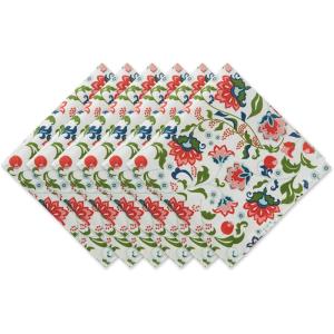 imageDII Garden Inspired Outdoor Tabletop Collection Water Resistant Napkin Set of 6 Floral20 x 20 Set of 6