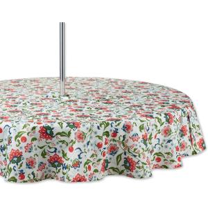 imageDII Garden Inspired Outdoor Tabletop Collection Water Resistant Napkin Set of 6 Floral60 Round