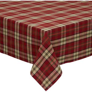imageDII Holiday Collection Christmas Plaid Tabletop Napkin Set Campfire84 x 52 Set of 1