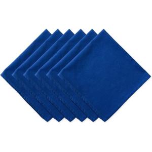 imageDII Solid Napkin Set Collection 20x20 Artichoke 6 PieceAnchor Blue