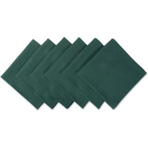 imageDII Solid Napkin Set Collection 20x20 Artichoke 6 PieceDark Green