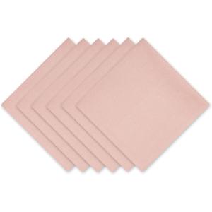 imageDII Solid Napkin Set Collection 20x20 Artichoke 6 PiecePale Mauve