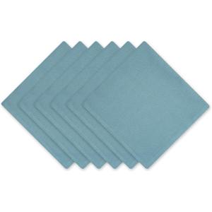 imageDII Solid Napkin Set Collection 20x20 Artichoke 6 PieceSmoke Blue