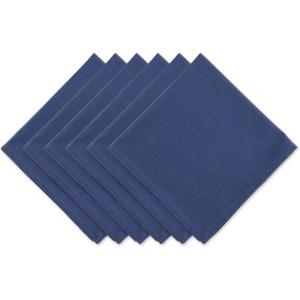 imageDII Solid Napkin Set Collection 20x20 Honey Gold 6 PieceFrench Blue