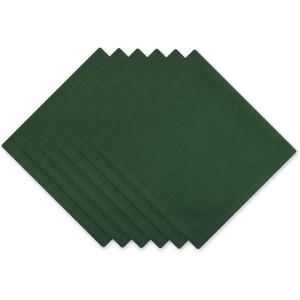 imageDII Solid Napkin Set Collection 20x20 Honey Gold 6 PieceHunter Green