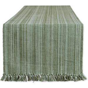 imageDII Variegated Tabletop Collection Placemat Set3x19 Tango Red 6 PieceArtichoke Green