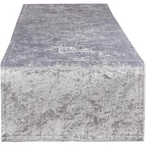 imageDII Velvet Collection Tabletop Napkin Set Cream 4 PieceSilver