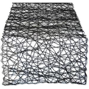 imageDII Woven Paper Tabletop Collection Holiday or Event Dcor Reversible Round Placemat Set 15quot Dia Taupe 6 PieceBlack