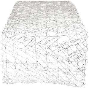 imageDII Woven Paper Tabletop Collection Holiday or Event Dcor Reversible Round Placemat Set 15quot Dia Taupe 6 PieceSilver