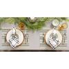 imageDII Black Farmhouse Stripe PVC Woven PlacematBlack Farmhouse Stripe