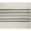 imageDII Black Farmhouse Stripe PVC Woven PlacematBlack Middle Stripe