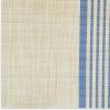 imageDII Black Farmhouse Stripe PVC Woven PlacematFrench Blue Middle Stripe