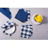 imageDII Cotton Checker Fringed Dish Towels 18 x 28quot Set of 4 Absorbent Heavyweight Woven Kitchen Towels for Drying and Cleaning DishesGrayNavy
