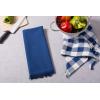 imageDII Cotton Checker Fringed Dish Towels 18 x 28quot Set of 4 Absorbent Heavyweight Woven Kitchen Towels for Drying and Cleaning DishesGrayNavy