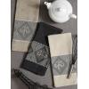 imageDII Cotton French Jacquard Dish Towels Set of 3 Decorative Tea Towels for Everyday Kitchen Cooking and BakingFrench MacaroonsFleur De Lis