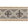 imageDII Cotton French Jacquard Dish Towels Set of 3 Decorative Tea Towels for Everyday Kitchen Cooking and BakingFrench MacaroonsFleur De Lis Stripe