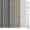 imageDII Everyday Collection Fringed Stripe Tabletop Placemat Set 13x20 TealBlack