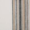 imageDII Everyday Collection Fringed Stripe Tabletop Placemat Set 13x20 TealBlack