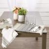 imageDII Everyday Collection Fringed Stripe Tabletop Placemat Set 13x20 TealBlack