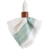 imageDII Everyday Collection Fringed Stripe Tabletop Placemat Set 13x20 TealTeal