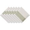 imageDII Everyday Collection Fringed Stripe Tabletop Placemat Set 13x20 TealThyme