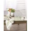 imageDII Everyday Collection Fringed Stripe Tabletop Placemat Set 13x20 TealThyme