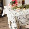 imageDII French Stripe Dining Table Collection Farmhouse Style Table Runner 14x72 Inches Gray ChambrayBalsam Green