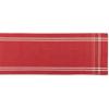 imageDII French Stripe Dining Table Collection Farmhouse Style Table Runner 14x72 Inches Gray ChambrayRed Chambray