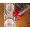 imageDII French Stripe Dining Table Collection Farmhouse Style Table Runner 14x72 Inches Gray ChambrayTaupeRed