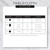imageDII French Stripe Tabletop Collection Farmhouse Style Dining Table Linen Tablecloth 60x104 TaupeBlueBalsam Green