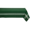imageDII French Stripe Tabletop Collection Farmhouse Style Dining Table Linen Tablecloth 60x104 TaupeBlueBalsam Green