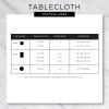 imageDII French Stripe Tabletop Collection Farmhouse Style Dining Table Linen Tablecloth 60x104 TaupeBlueBalsam Green