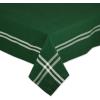 imageDII French Stripe Tabletop Collection Farmhouse Style Dining Table Linen Tablecloth 60x104 TaupeBlueBalsam Green