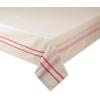 imageDII French Stripe Tabletop Collection Farmhouse Style Dining Table Linen Tablecloth 60x104 TaupeBlueTaupeRed