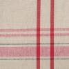 imageDII French Stripe Tabletop Collection Farmhouse Style Dining Table Linen Tablecloth 60x104 TaupeBlueTaupeRed