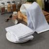 imageDII French Terry Collection Kitchen Dishtowel Set 18x28 Barn Red Chambray Solid 3 PieceFrench Blue Assorted