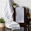 imageDII French Terry Collection Kitchen Dishtowel Set 18x28 Barn Red Chambray Solid 3 PieceFrench Blue Assorted