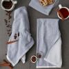 imageDII French Terry Collection Kitchen Dishtowel Set 18x28 Barn Red Chambray Solid 3 PieceFrench Blue Chambray Solid