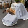 imageDII French Terry Collection Kitchen Dishtowel Set 18x28 Barn Red Chambray Solid 3 PieceFrench Blue Chambray Solid