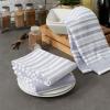 imageDII French Terry Collection Kitchen Dishtowel Set 18x28 Barn Red Chambray Solid 3 PieceFrench Blue Stripe