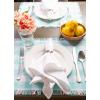 imageDII Heavyweight Fringed Check Tabletop Collection Placemat Set 13x19 Gray 6 PieceAqua