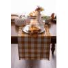 imageDII Heavyweight Fringed Check Tabletop Collection Placemat Set 13x19 Gray 6 PiecePumpkin Spice