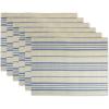 French Blue Farmhouse Stripe