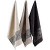 imageDII Cotton French Jacquard Dish Towels Set of 3 Decorative Tea Towels for Everyday Kitchen Cooking and BakingFrench MacaroonsFleur De Lis